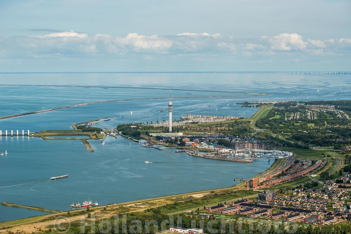 Luchtfoto IJsselmeer