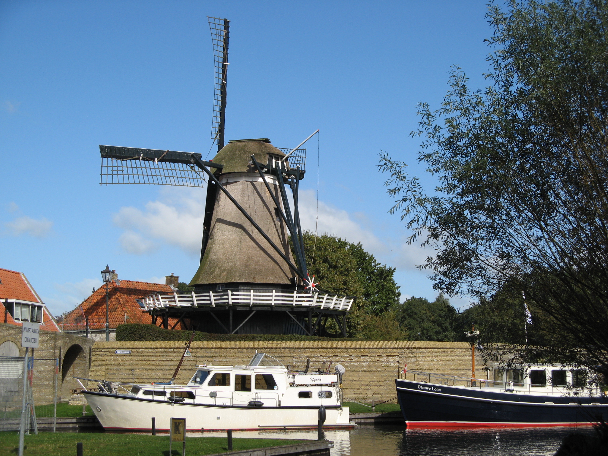 Korenmolen in Sloten