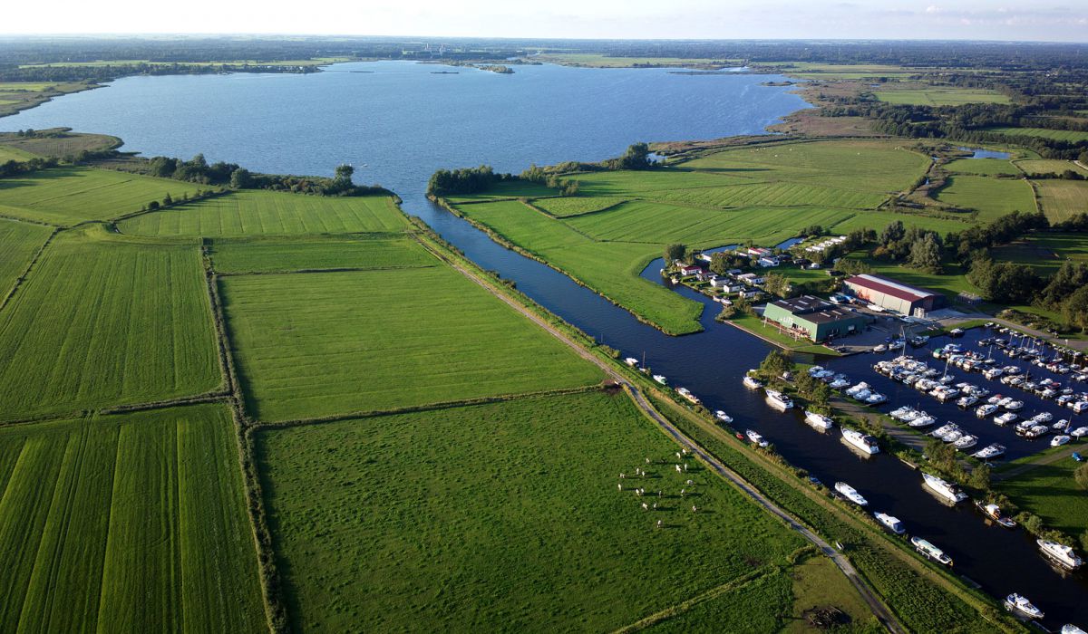 Bergumermeer de lits Friesland