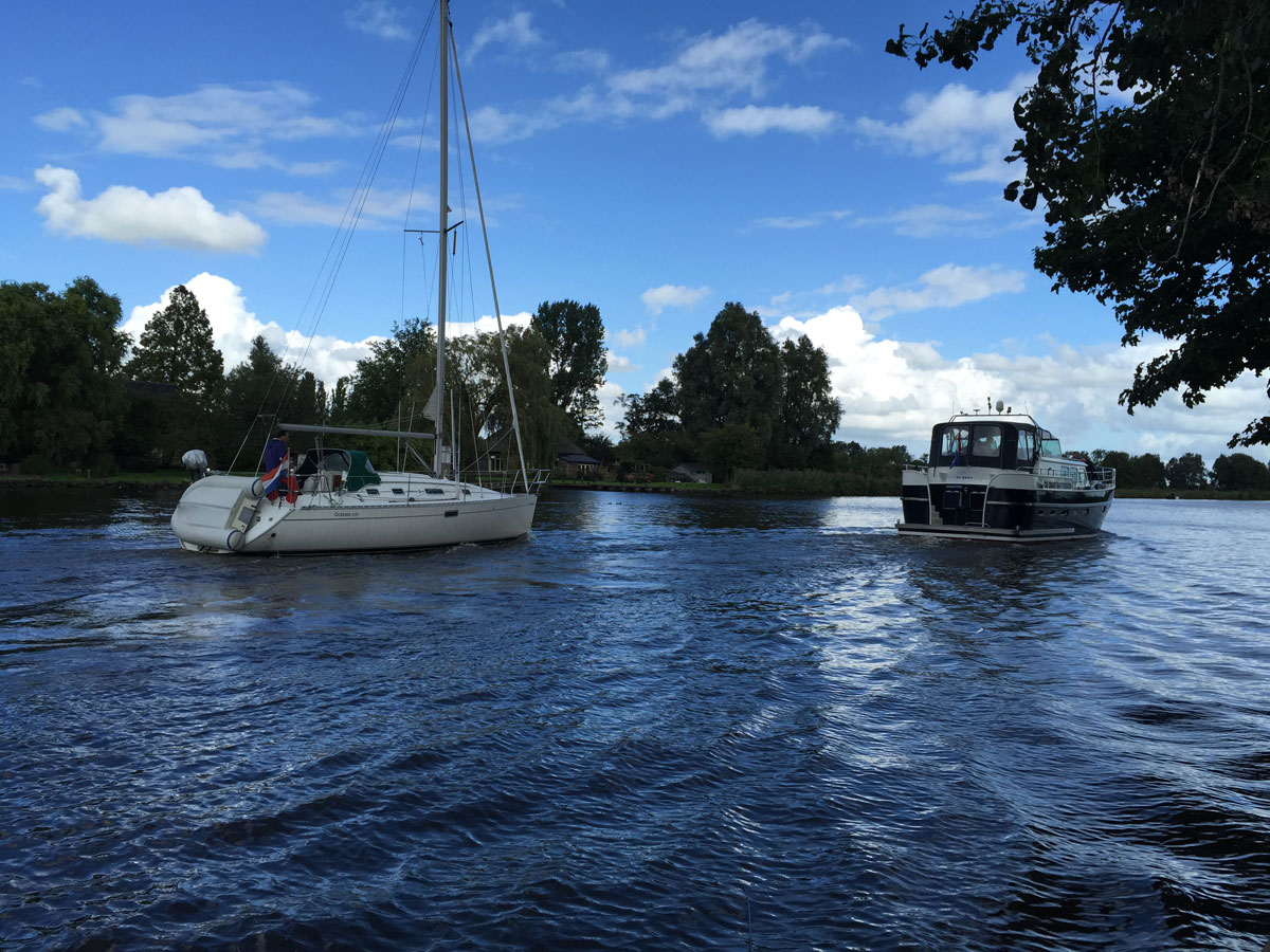 verkeersregels op het water