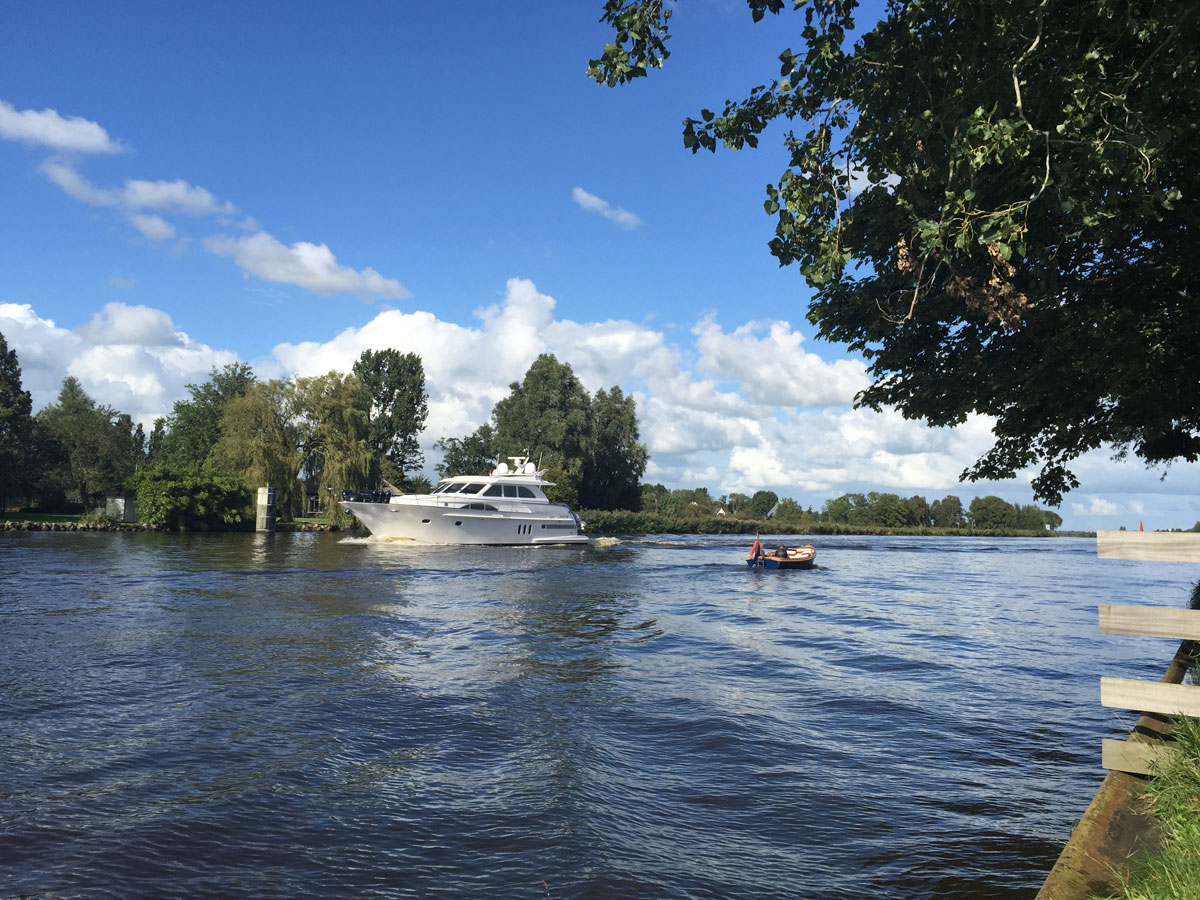 voorrangsregels op het water Friesland