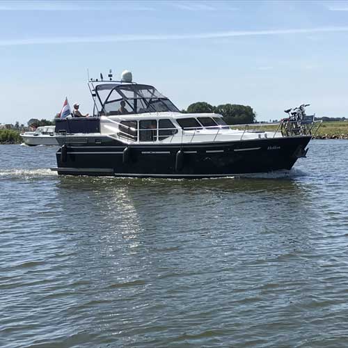 Eerste keer varen met een motorboot