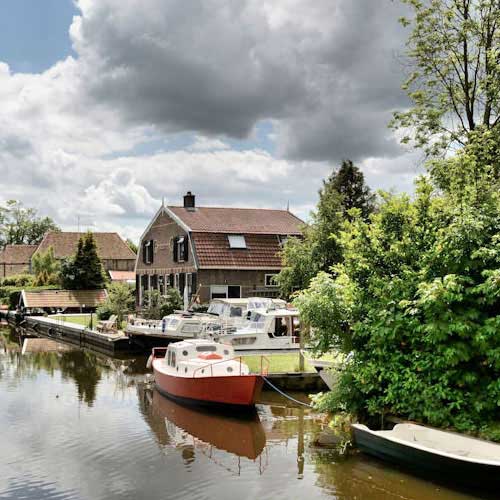 Jachthaven en aanlegplaatsen in IJlst