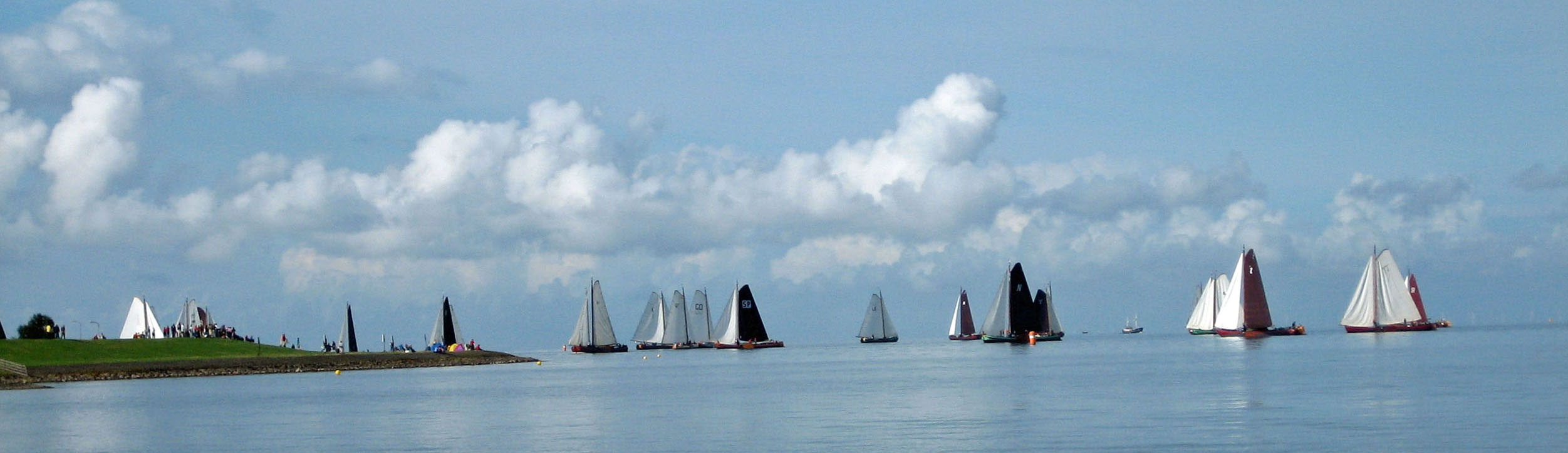 Varen op het IJsselmeer